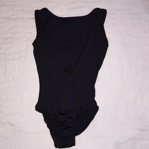 Natalie Adult Deep V-Back Tank Leotard